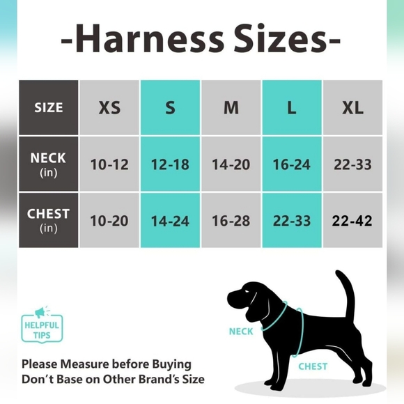 NEW PoyPet Adjustable Reflective No-Pull Dog Harness Medium Pink Black - Picture 13 of 15